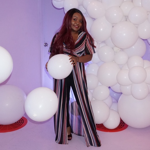 Striped jumpsuit ♥️✨ - Picture 1 of 4